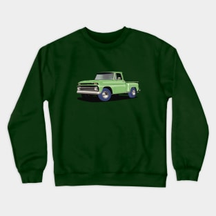 Chevrolet C10 Pickup truck in green Crewneck Sweatshirt